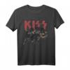 HapDeer T-Shirt für Männer - Kiss offizielle Kollektion, klassisch geschnitten, laut schreien