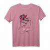 Brustkrebs-Bewusstsein Krieger Unterstützung Believe Geschenk Kampf T-Shirt für Mütter, Großmütter, Tanten & Freunde