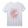 Vitruvianischer Mensch Pizza T-Shirt – Lustiges Geschenk für Pizzaliebhaber, Pizzabäcker & Mathematiker, Perfekt für Pizzaabende & Hobbybäcker