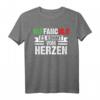 Vaffanculo Italiener T-Shirt - Lustiges Italienische Flagge Geschenk mit Humor für Italienliebhaber