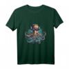 Cooler Nerdy Oktopus mit Brille und Kopfhörern T-Shirt – Lustiges Meerestier Design für Kinder, Fans und Musikliebhaber