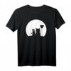 Süßes Hase und Bärchen Liebespaar - Valentinstag T-Shirt für Verliebte & Liebe in der Luft