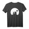 Süßes Hase und Bärchen Liebespaar - Valentinstag T-Shirt für Verliebte & Liebe in der Luft