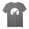 Süßes Hase und Bärchen Liebespaar - Valentinstag T-Shirt für Verliebte & Liebe in der Luft