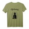 Qigong Chi Gong T-Shirt mit Buddha Motiv – Geschenkidee für Meditation, Wushu, Bagua & Balanceförderung