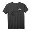 Faule Katze Statement Spruch T-Shirt – Lustiges, sarkastisches Outfit für Menschen, die keine Lust auf Kontakt haben, perfekt als Weihnachts- oder Geburtstagsgeschenk