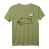 Faule Katze Statement Spruch T-Shirt – Lustiges, sarkastisches Outfit für Menschen, die keine Lust auf Kontakt haben, perfekt als Weihnachts- oder Geburtstagsgeschenk