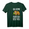 Lustiges Faultier T-Shirt mit Spruch 'Ich atme produktiver wird es heute nicht mehr' – Perfekte Geschenkidee für Faulenzer, Geniesser & Büro-Chiller