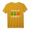Gamer Waiting for Player 3 Schwangerschaft Verkünden T-Shirt - Perfekt für werdende Mütter und Nerd-Paare, um die Babyfreude zu zeigen