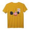 Majin Buu vs Patrick Lustiges Anime Motivations-Fitnessstudio T-Shirt – Perfektes Geschenk für Otaku, Bodybuilder und Kraftsportler