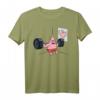 Majin Buu vs Patrick Lustiges Anime Motivations-Fitnessstudio T-Shirt – Perfektes Geschenk für Otaku, Bodybuilder und Kraftsportler