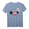 Majin Buu vs Patrick Lustiges Anime Motivations-Fitnessstudio T-Shirt – Perfektes Geschenk für Otaku, Bodybuilder und Kraftsportler