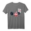 Majin Buu vs Patrick Lustiges Anime Motivations-Fitnessstudio T-Shirt – Perfektes Geschenk für Otaku, Bodybuilder und Kraftsportler