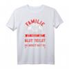 Wikinger Spruch T-Shirt – Familie, Blut, Walhalla & Germanen für Mittelalterfestivals & Mythologie-Fans