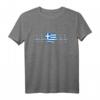 Griechenland Herzschlag Herz - Griechische Flagge T-Shirt für Fans, Urlauber & Auswanderer
