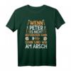 Wenn Peter es nicht reparieren kann Baustelle Elektriker T-Shirt – Lustiges Handwerker Outift für Bau- & Handwerksberufe