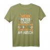 Wenn Peter es nicht reparieren kann Baustelle Elektriker T-Shirt – Lustiges Handwerker Outift für Bau- & Handwerksberufe