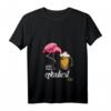 Damen Flamingo Es Eskaliert Eh T-Shirt - Lustig Party, Festival & Disko Design mit V-Ausschnitt, Perfekt für Feiern & Geschenke
