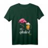 Damen Flamingo Es Eskaliert Eh T-Shirt - Lustig Party, Festival & Disko Design mit V-Ausschnitt, Perfekt für Feiern & Geschenke