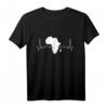 Afrika Herzschlag Safari T-Shirt – Perfekt für Afrika-Reisen, Safari-Abenteuer & Urlaub in Südafrika für Kinder, Männer & Frauen