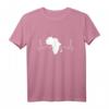 Afrika Herzschlag Safari T-Shirt – Perfekt für Afrika-Reisen, Safari-Abenteuer & Urlaub in Südafrika für Kinder, Männer & Frauen