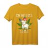 Cannabis No Drama Lama Weed Kiffer T-Shirt - Lustiges Marihuana Design für Weed-Liebhaber, perfekt als Geschenk zu Weihnachten, Geburtstag & anderen Anlässen