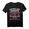 Heilerziehungspflegerin Geschenk | Prinzessin T-Shirt mit Spruch – Persönliches Pflegeberuf-T-Shirt für Frauen