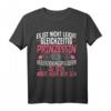 Heilerziehungspflegerin Geschenk | Prinzessin T-Shirt mit Spruch – Persönliches Pflegeberuf-T-Shirt für Frauen