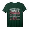 Heilerziehungspflegerin Geschenk | Prinzessin T-Shirt mit Spruch – Persönliches Pflegeberuf-T-Shirt für Frauen