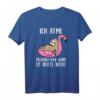 Faultier T-Shirt mit Spruch 'Ich atme produktiver wird es heute nicht mehr' – Perfektes Geschenk für Entspannung und Urlaub