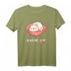 Faulenzer Katze T-Shirt - Lustiges Geschenk für Katzenbesitzer und Gemütliche, ideal zum Geburtstag & als Geschenk für Tierliebhaber