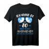 Ich hasse es mit 80 so gut auszusehen T-Shirt - Lustiges Geschenk zum 80. Geburtstag für Frauen und Männer