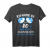 Ich hasse es mit 80 so gut auszusehen T-Shirt - Lustiges Geschenk zum 80. Geburtstag für Frauen und Männer