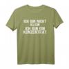 Ich bin nicht klein ich bin ein Konzentrat Geschenk T-Shirt - Lustiges Wissenschafts-Shirt für Freunde und Alltag