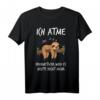 Ich atme - Lustiges Faultier T-Shirt für Entspannung, Relaxen & Stressabbau