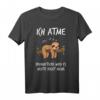 Ich atme - Lustiges Faultier T-Shirt für Entspannung, Relaxen & Stressabbau