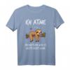 Ich atme - Lustiges Faultier T-Shirt für Entspannung, Relaxen & Stressabbau