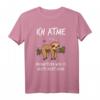 Ich atme - Lustiges Faultier T-Shirt für Entspannung, Relaxen & Stressabbau
