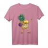 Ananas Pineapple Beach T-Shirt - Tropisches Sommer-Shirt mit Sonnenbrille, ideal für Strand, Urlaub & Party, Geschenkidee für Männer, Frauen & Kinder