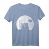 Hase und Bär Liebespaar T-Shirt mit Vollmond – Romantisches Geschenk für Valentinstag, Geburtstag & Liebe