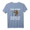 Ich Atme Produktiver wird es nicht mehr - Lustiges Spruch T-Shirt als Geschenk für Freunde mit Humor, Ironie und Sarkasmus