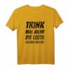TRINK MEHR Malle Party Crew Shirt - Lustiges Suff Alkohol T-Shirt für Partyurlaub, Strand & Sommerfeiern