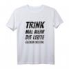 TRINK MEHR Malle Party Crew Shirt - Lustiges Suff Alkohol T-Shirt für Partyurlaub, Strand & Sommerfeiern