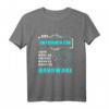 Informatik Leben wäre so einfach wenn es nicht so Hardware T-Shirt - Lustiges IT Geschenk für Programmierer, Studenten & Technikfans