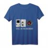Still im Speicher – Retro Gameboy, Grammophon & Walkman T-Shirt für Nostalgie-Fans