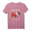 Weck mich auf, wenn es Weihnachten ist T-Shirt – Lustiges Faultier Weihnachtsmotiv für Kinder und Erwachsene, perfektes Geschenk für Faultier- und Weihnachtsliebhaber