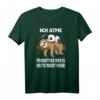 Ich Atme Produktiver Wird Es Heute Nicht Mehr - Lustiges Faultier T-Shirt für Damen & Herren als Geschenk oder für den Alltag