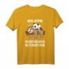 Ich Atme Produktiver Wird Es Heute Nicht Mehr - Lustiges Faultier T-Shirt für Damen & Herren als Geschenk oder für den Alltag