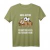 Ich Atme Produktiver Wird Es Heute Nicht Mehr - Lustiges Faultier T-Shirt für Damen & Herren als Geschenk oder für den Alltag