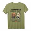 Lustiges Abschied T-Shirt für Kollegen - Glückwunsch zum neuen Job | Ironischer Spruch zum Abschied im Büro, Labor oder Werkstatt